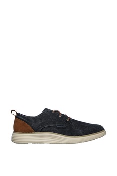 Skechers, Pantofi cu aspect de denim Status 2.0 Skechers, Pantofi cu aspect de denim Status 2.0