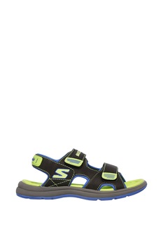 Skechers, Sandale cu velcro si brant cu amortizare Sun Spurt Skechers, Sandale cu velcro si brant cu amortizare Sun Spurt