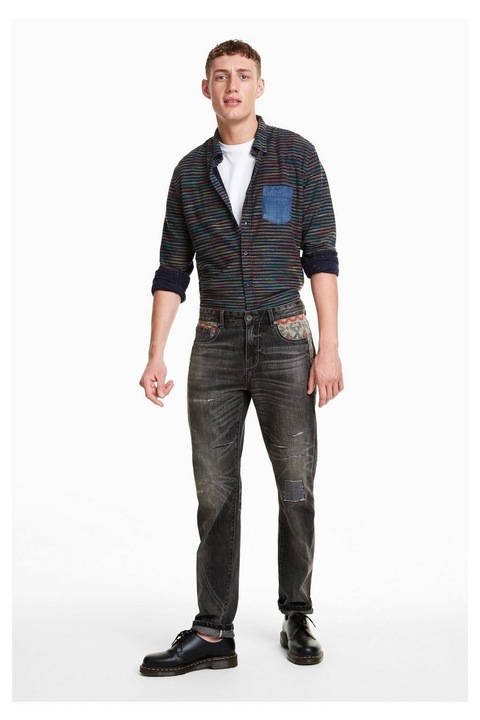 Blugi barbati, Desigual, Bono, Negru