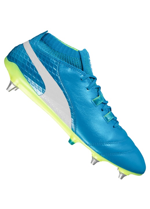 Ghete de fotbal Profesionale Puma One 17.1 SG Piele, 40 EU