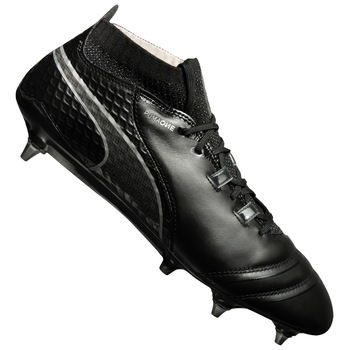 Ghete de fotbal Profesionale Puma One 17.1 SG Black Edition, Negru Ghete de fotbal Profesionale Puma One 17.1 SG Black Edition, Negru