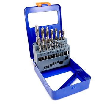 Set 19 burghie pentru metal, HSS, 1-10 mm, Richmann Set 19 burghie pentru metal, HSS, 1-10 mm, Richmann