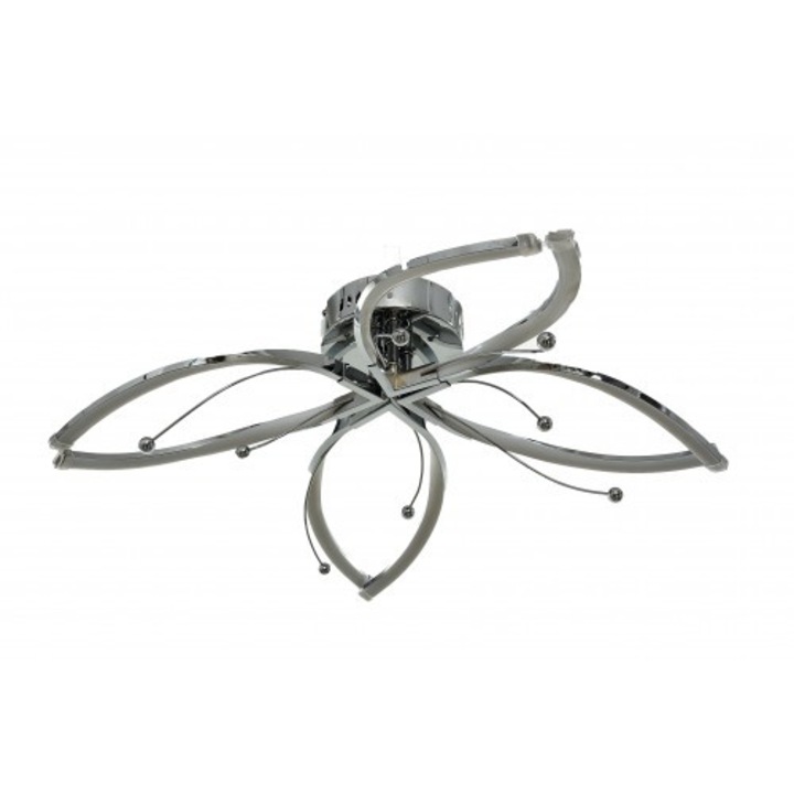 Plafoniera NIKOM NG 8915-4, LED, 48W, 4000K, 220 V, metal, crom