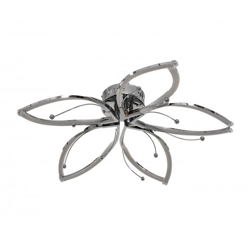 Plafoniera NIKOM NG 8915-5, LED, 60W, 4000K, 220 V, metal, crom