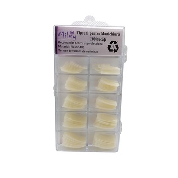 Set Profesional 100 De Tipsuri Natur Set Profesional 100 De Tipsuri Natur