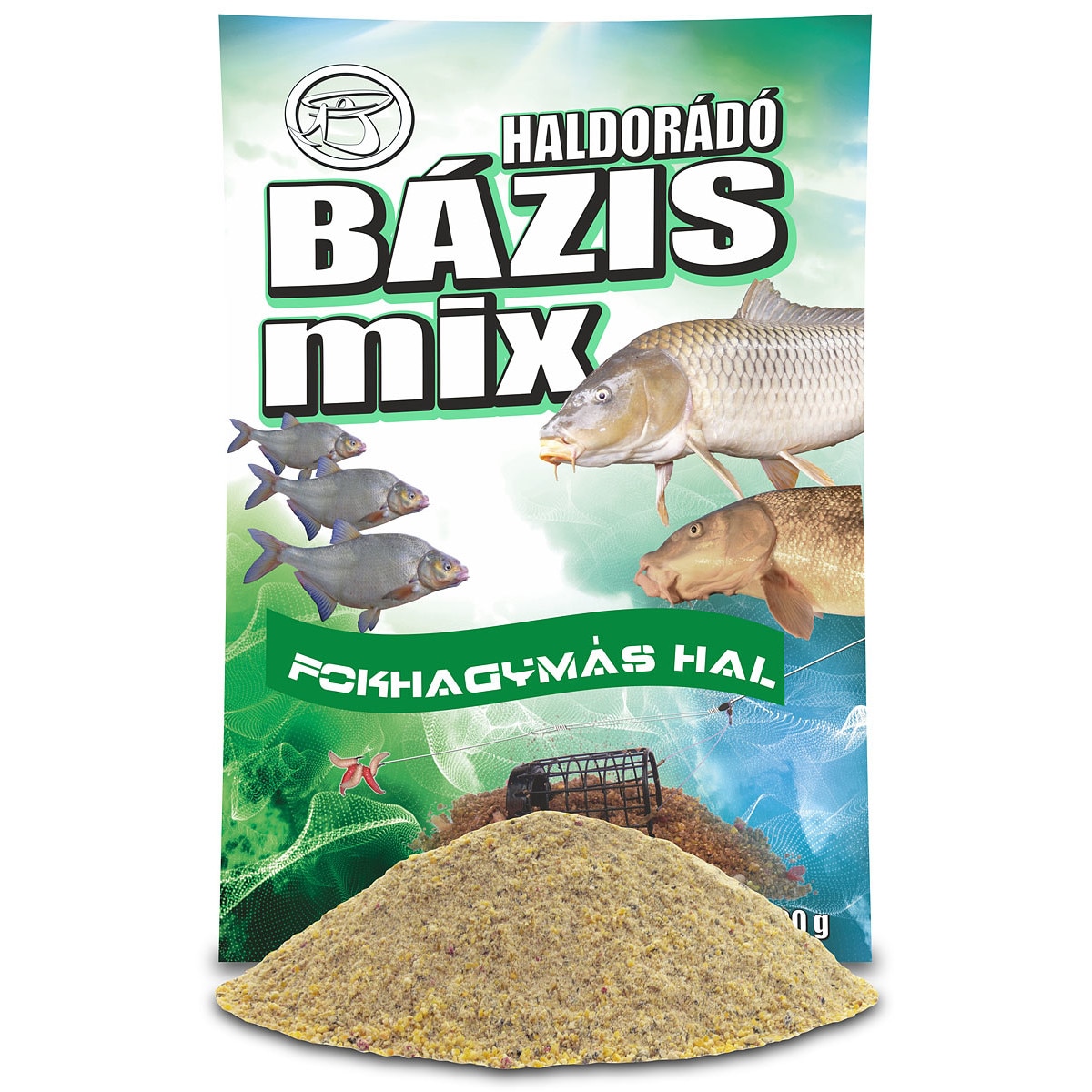 Nada,Haldorado,Bazis Mix - Peste cu usturoi - 2.5Kg