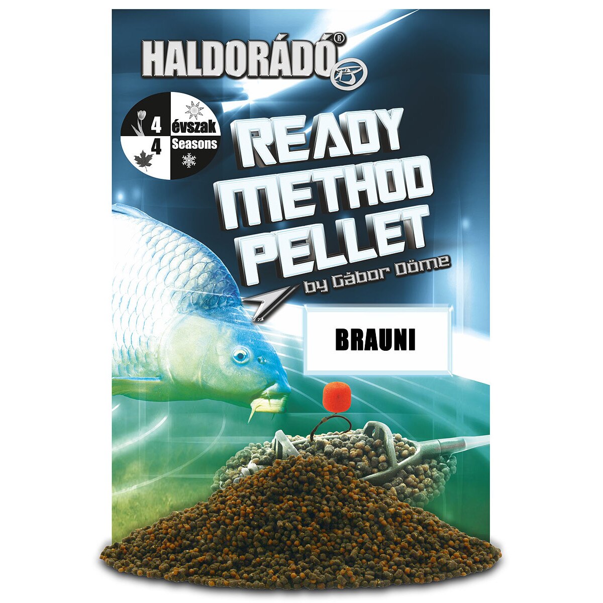 Pelete,Haldorado,Ready Method Pellet - Brauni 400g