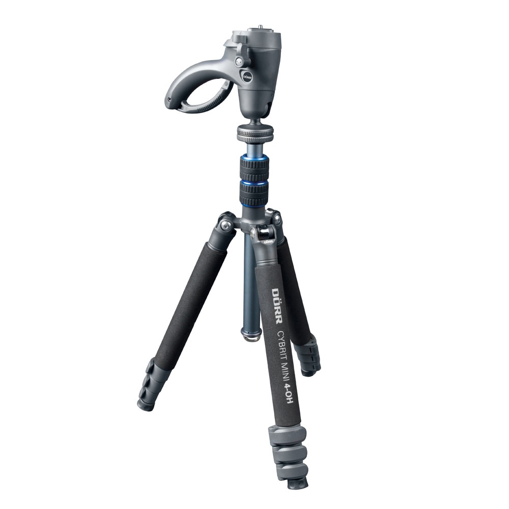 Trepied foto + cap joistick Dorr Cybrit Mini 4-OH Steel Grey