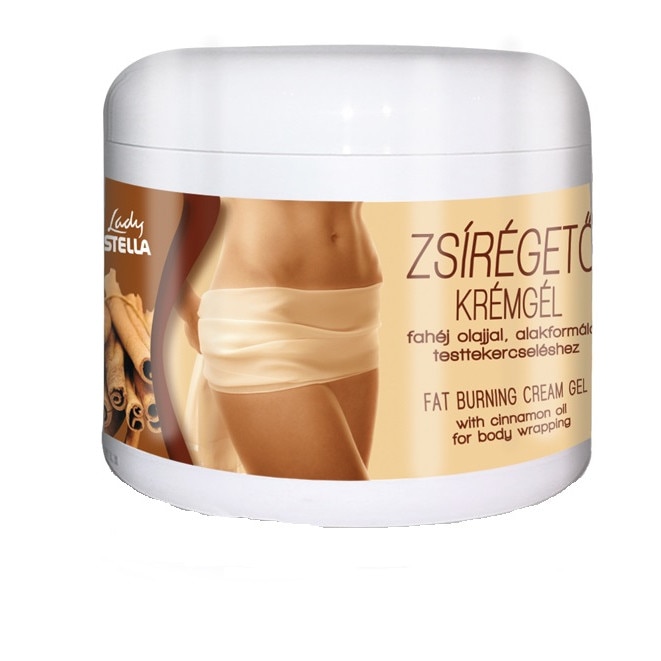 Crema gel pentru subtiere cu extract de scortisoara Lady stella 500g