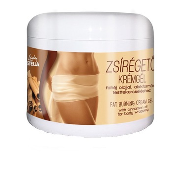 Crema gel pentru subtiere cu extract de scortisoara Lady stella 500g Crema gel pentru subtiere cu extract de scortisoara Lady stella 500g