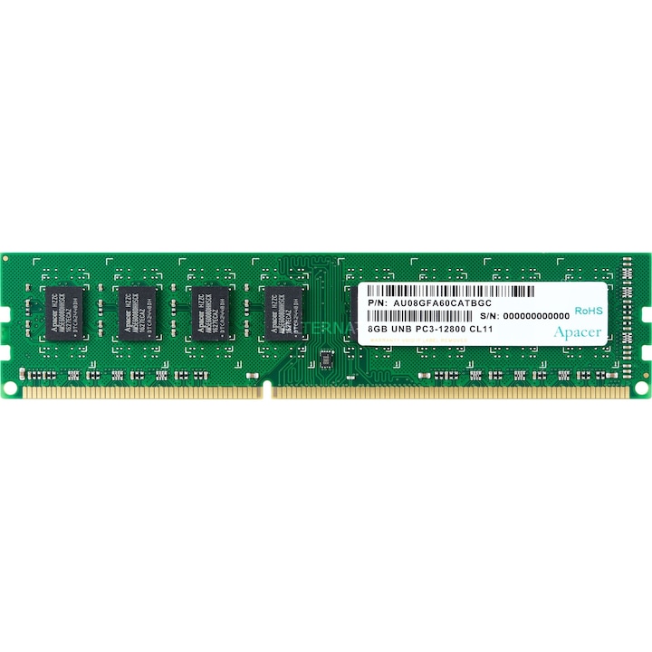 Apacer 8 GB-os ddr3 Eredeti memória, 1600 Mhz, számítógéphez