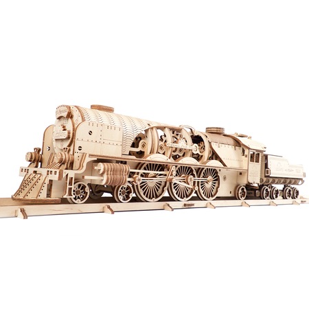 Express Cu Aburi Puzzle Mecanic 3d Ugears Nr Piese 538 Emag Ro
