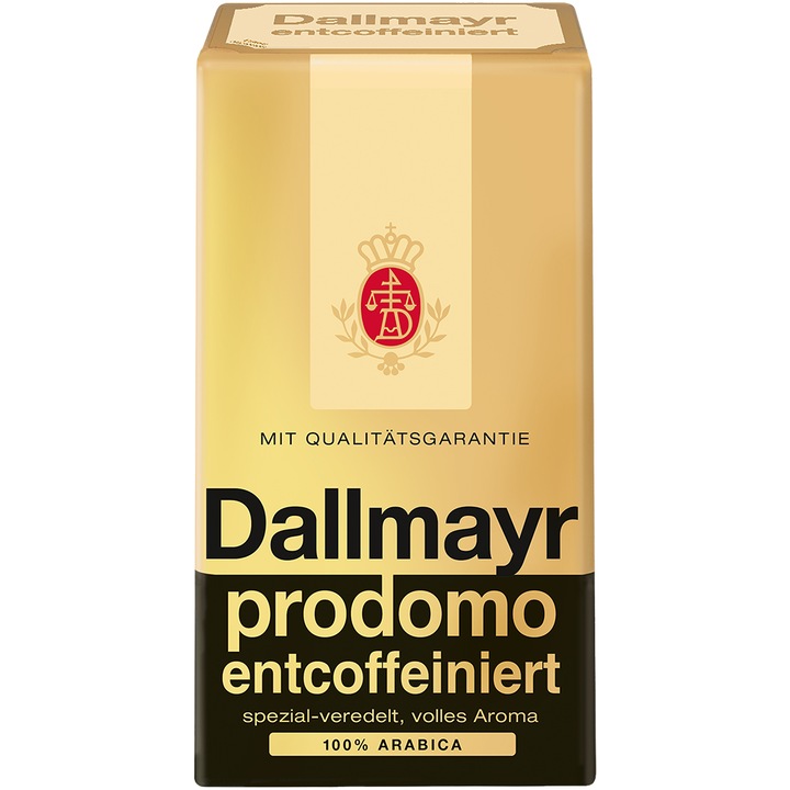 Cafea macinata Dallmayr decaf, 500 gr