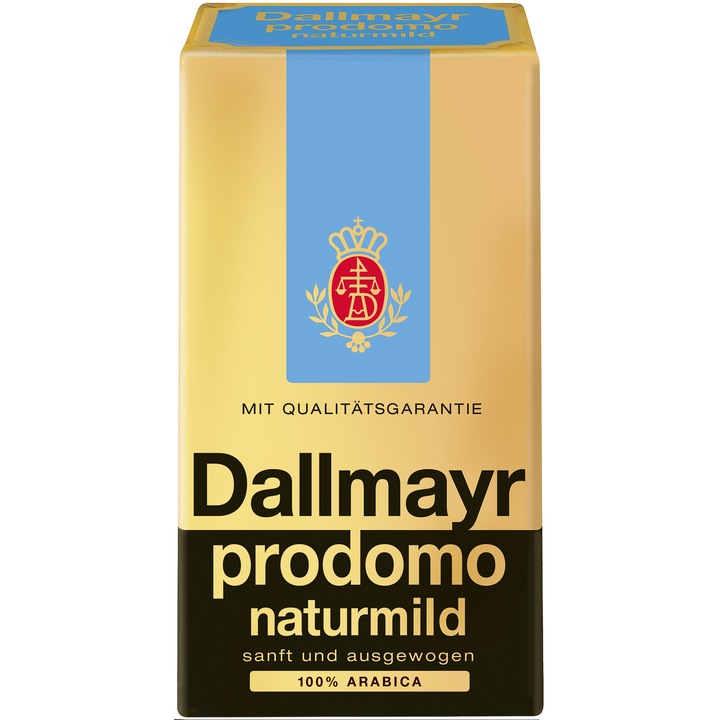 Cafea macinata Dallmayr Prodomo Naturmild, 500 gr