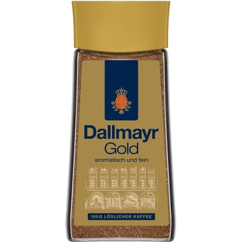 Cafea solubila Dallmayr Gold, 100g Cafea solubila Dallmayr Gold, 100g
