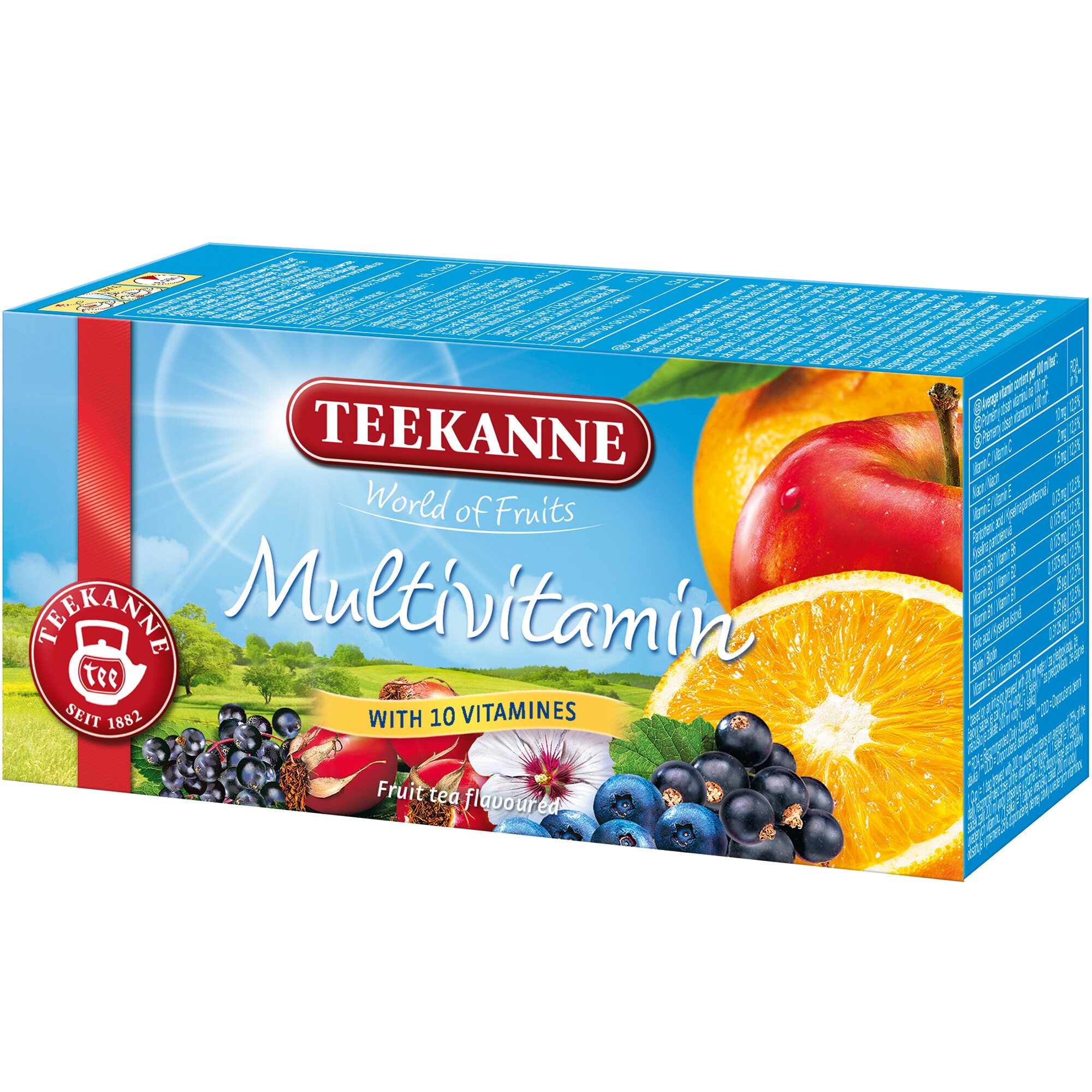 Ceai Teekanne Multivitamin, 20 pliculete, 45 gr.