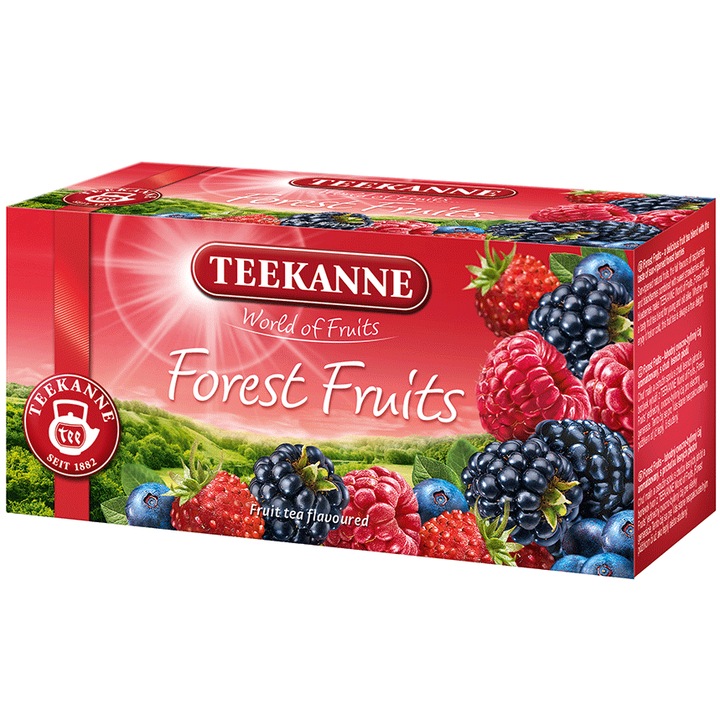 Ceai Teekanne Forest Fruits, 20 pliculete, 45 gr.