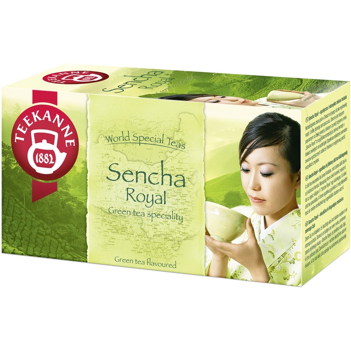 Ceai Teekanne Sencha Royal, 20 pliculete, 35 gr.