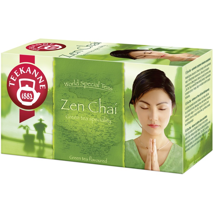 Ceai Teekanne Zen Chai, 20 pliculete, 35 gr.