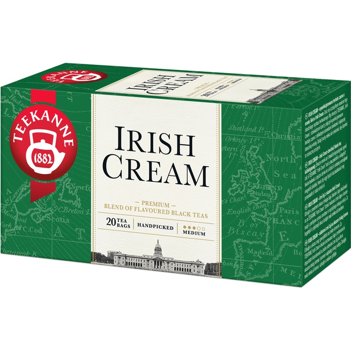 Ceai Teekanne Irish Cream, 20 pliculete, 33 gr.