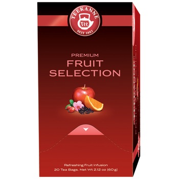 Ceai Teekanne Premium Fruit Selection, 20 pliculete, 60 gr. Ceai Teekanne Premium Fruit Selection, 20 pliculete, 60 gr.