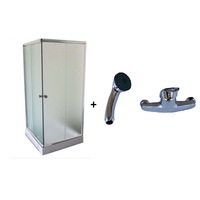 cabina dus 80 x 80 x 195 cm cu cadita patrat baterie de dus  set de dus imagen 56_0_
0