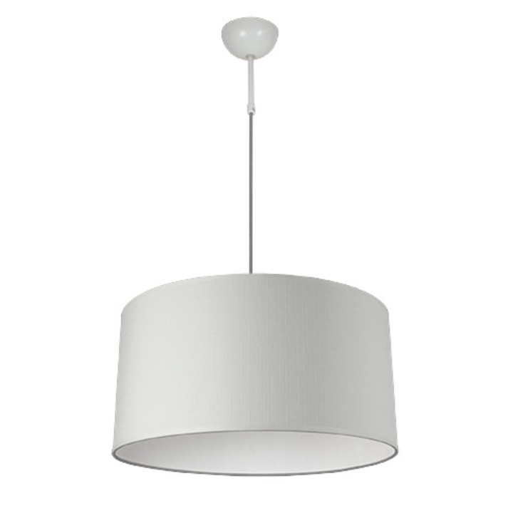 Пендел Lightstyle Лион Сами Бял, ф400, 1xE27