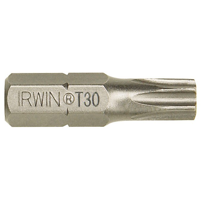 Biti pentru insurubare, profil Torx, Irwin, T30, 25 mm, set 2 bucati AN