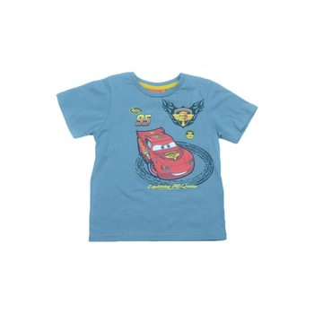 Tricou maneca scurta baieti Cars Sun City OE1210A, Gri Tricou maneca scurta baieti Cars Sun City OE1210A, Gri