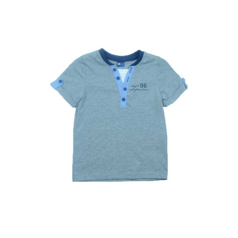 Tricou maneca scurta baieti GT High Performance GT-4351, Gri, 98