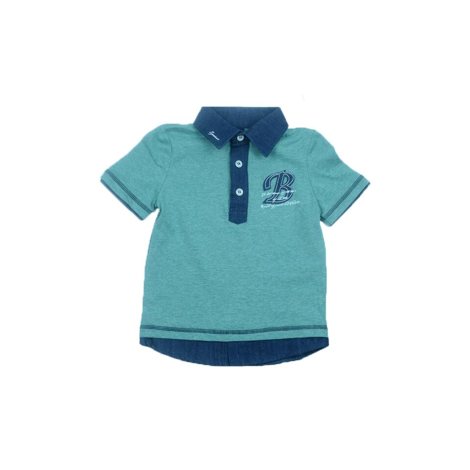 Tricou maneca scurta baieti GT GTP-3074V, Verde, 104