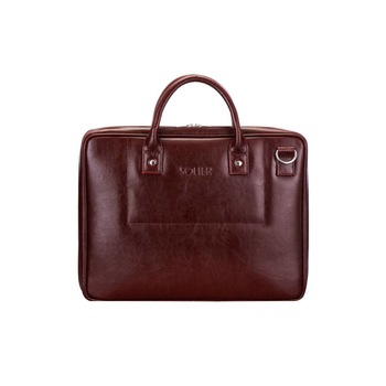 Geanta Business, Solier, din piele naturala ,maro Geanta Business, Solier, din piele naturala ,maro