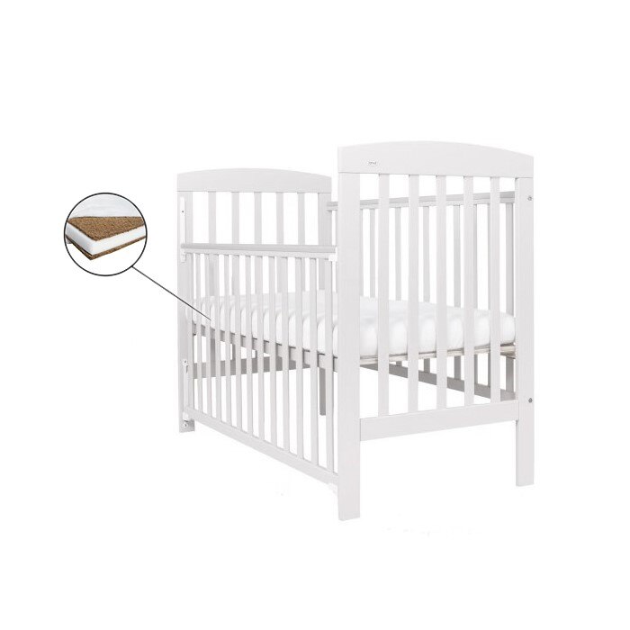 Patut drewex olek culisant - alb + saltea cocos 12 cm