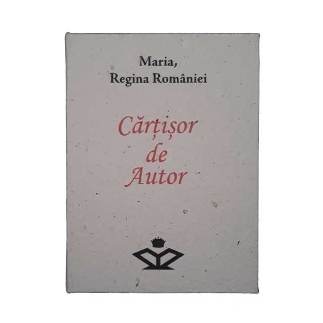 Martisor Cartisor de Autor - Maria, Regina Romaniei, in forma de carte, limba romana