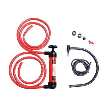 Pompa Manuala Multifunctionala 3-in-1 de Transfer Lichide, Combustibil, Ulei sau Umflat Pompa Manuala Multifunctionala 3-in-1 de Transfer Lichide, Combustibil, Ulei sau Umflat