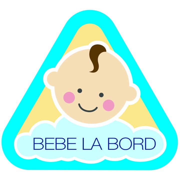 Baby on board baietel sticker abtipild
