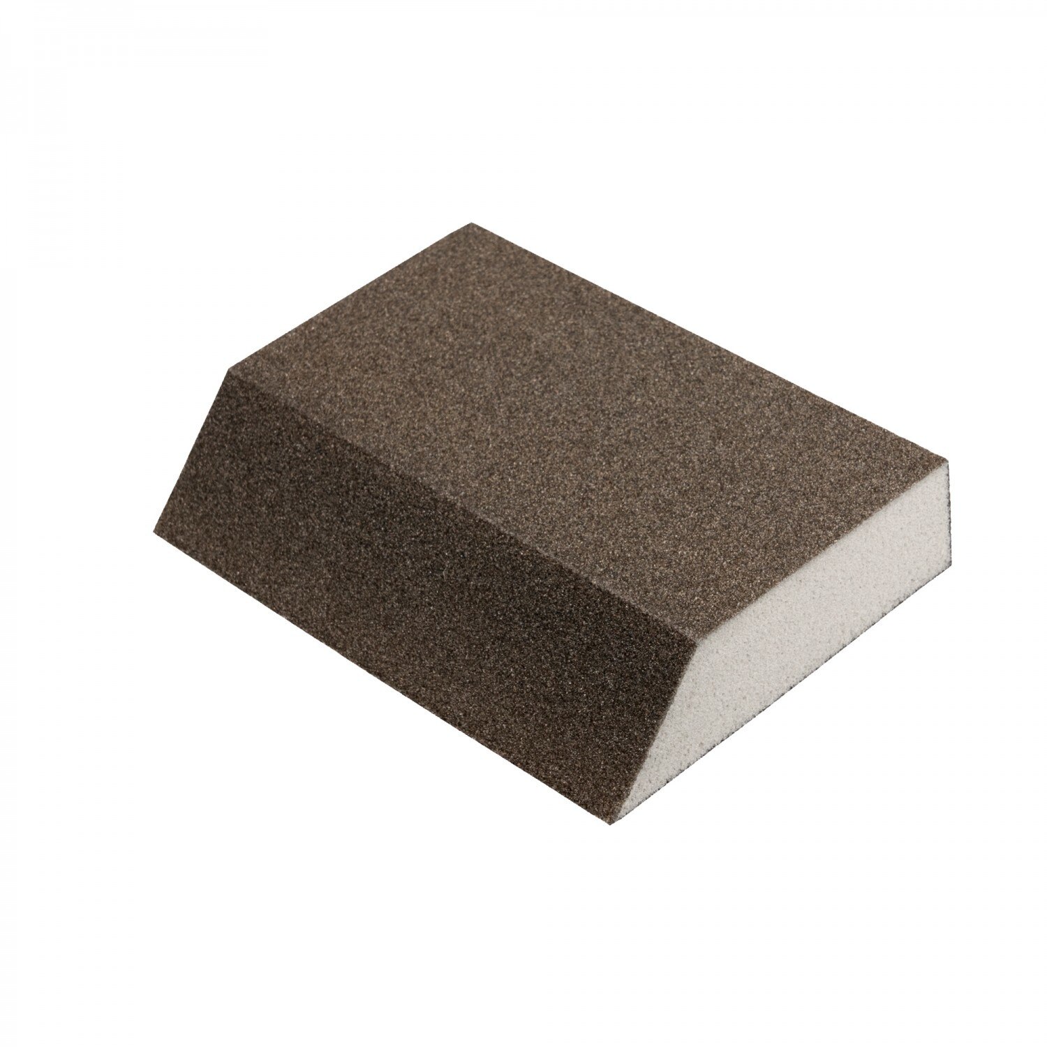 Burete abraziv pentru slefuire vopsea / lac / chit / lemn, Klingspor SK700A, 125 x 89 x 25 mm, granulatie 80 AN