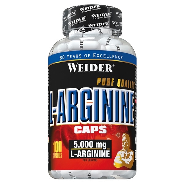 L-Arginina 5000 mg Weider 100 Caps
