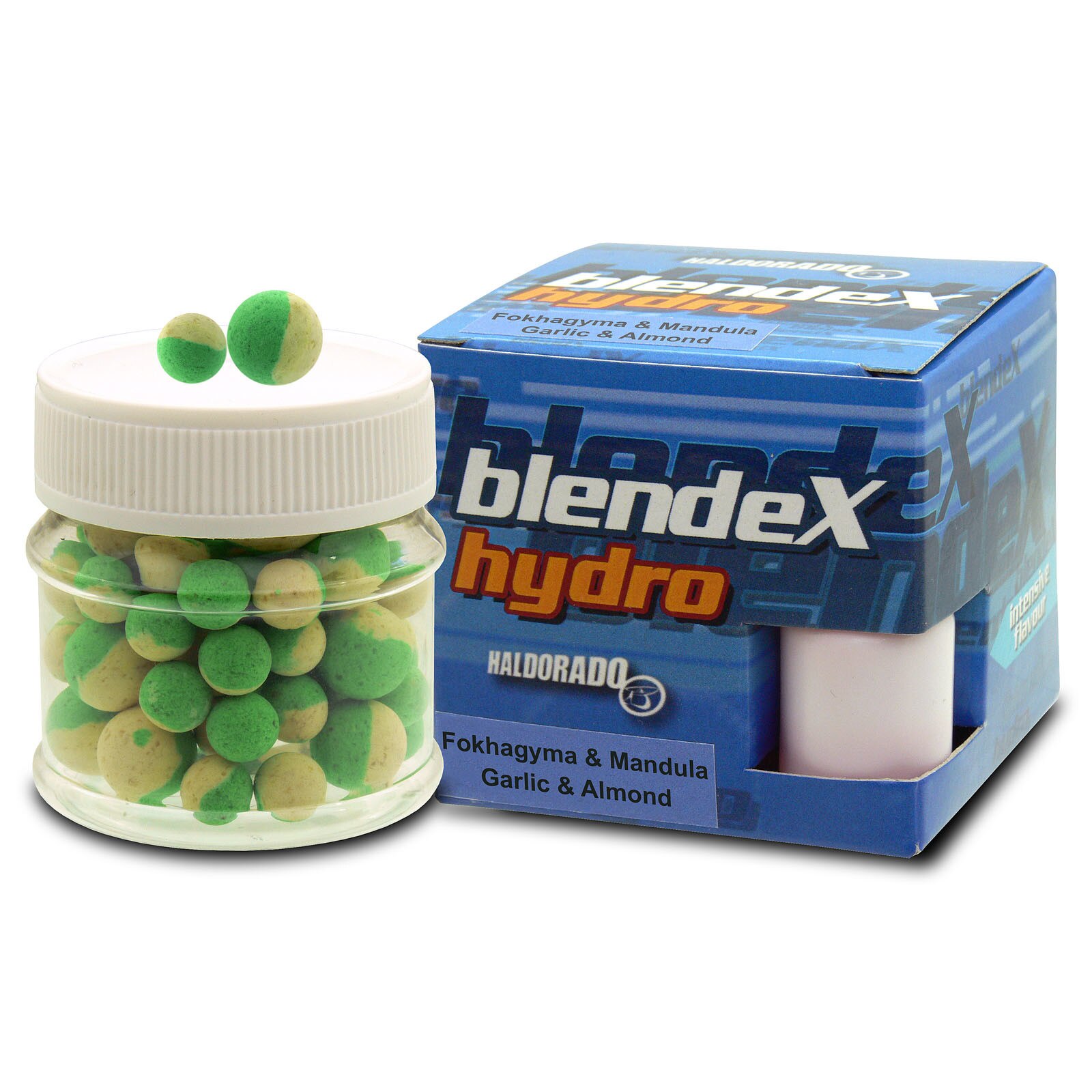 Pelete,Haldorado,BlendeX Hydro Method 8, 10 mm - Usturoi + Migdale 20 g