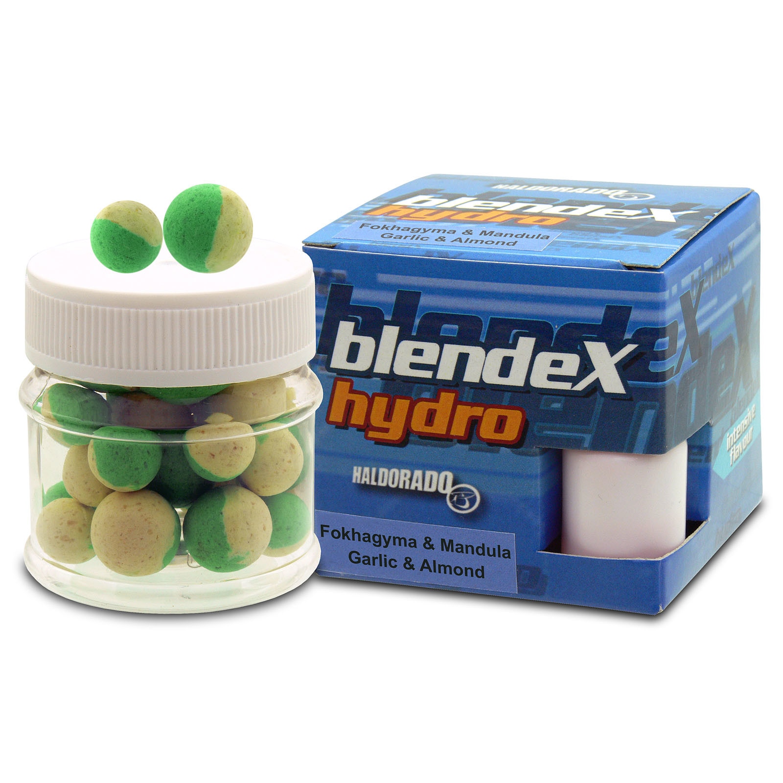 Pelete,Haldorado,BlendeX Hydro Big Carps 12, 14 mm - Usturoi + Migdale 20 g