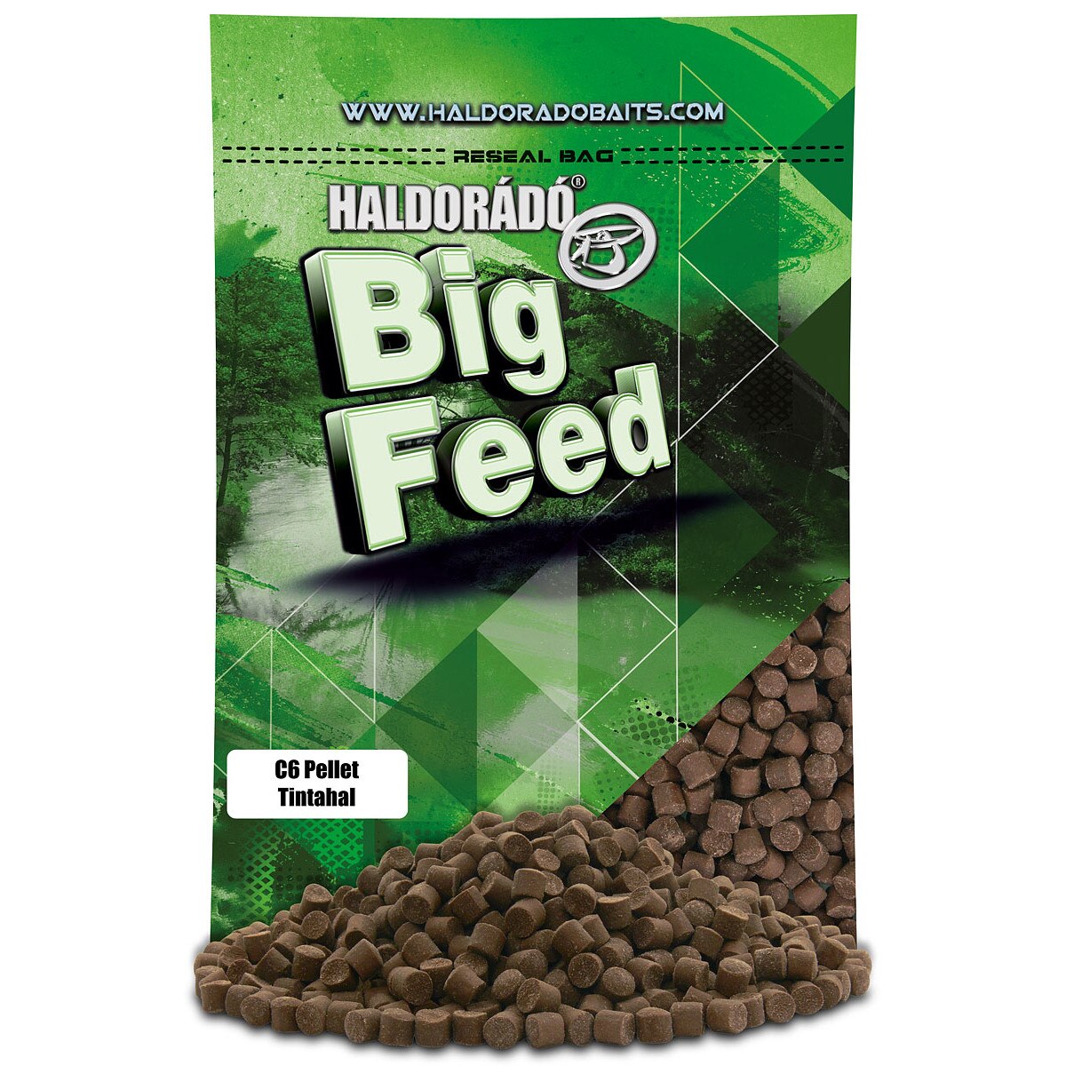 Pelete,Haldorado,Big Feed-C6 Pellet-Squid 900 g