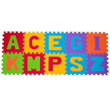 Puzzle Litere - covoras din spuma Baby Ono 10 buc Puzzle Litere - covoras din spuma Baby Ono 10 buc