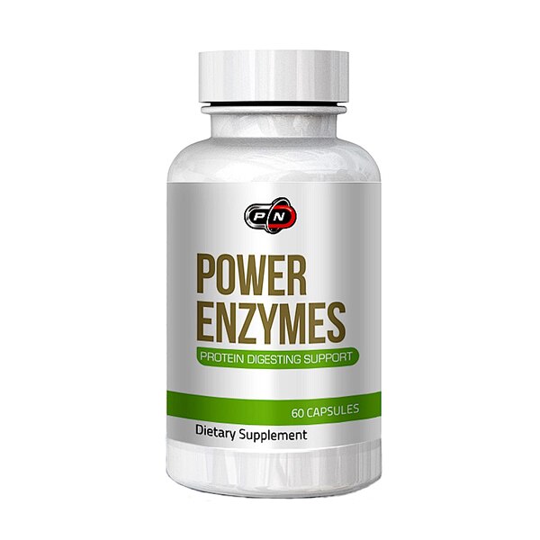 Power Enzymes 60 capsule, ajuta in caz de: durere si umflarea abdomenului, acid gastric ridicat si arsuri, intarzie metabolismul, cresterea in greutate
