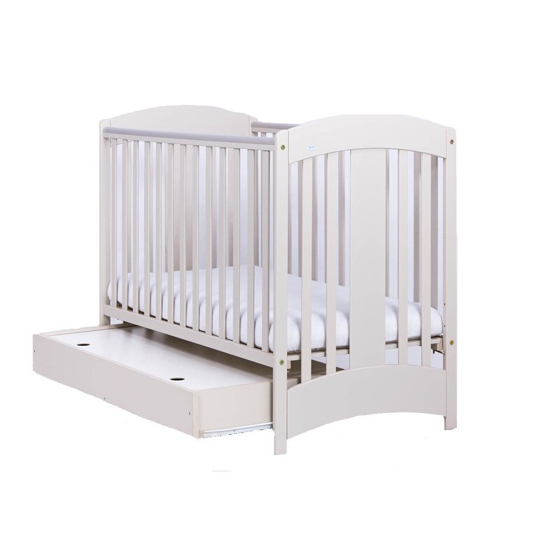 Patut din lemn cu sertar 60 x 120 cm Drewex Natalia NTL1L, Latte