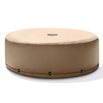 Husa pentru piscina SPA eficienta energetic Intex, PVC, Bej Husa pentru piscina SPA eficienta energetic Intex, PVC, Bej
