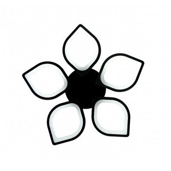 Plafoniera NIKOM MD 9284-4, LED, 48W, 4000K, 220 V, PVC, alb, negru Plafoniera NIKOM MD 9284-4, LED, 48W, 4000K, 220 V, PVC, alb, negru