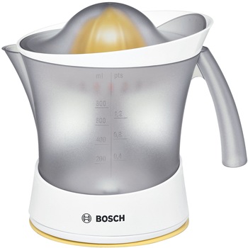 Storcator de citrice Bosch MCP3000N, 25 W, 0.8 L,pornire/oprire automata, Alb Storcator de citrice Bosch MCP3000N, 25 W, 0.8 L,pornire/oprire automata, Alb