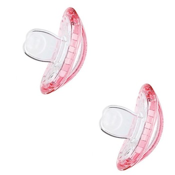 Set 2 Suzete Ortodontice, scade riscul tulburarilor orofaciale, promoveaza respiratia nazala, Roz pentru copii intre 0 si 7 luni Set 2 Suzete Ortodontice, scade riscul tulburarilor orofaciale, promoveaza respiratia nazala, Roz pentru copii intre 0 si 7 luni