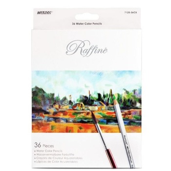 Set 36 Creioane Acuarele cu Pensula Marco Raffine Set 36 Creioane Acuarele cu Pensula Marco Raffine