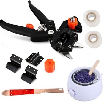 Set Cleste pentru altoit, Cutit pentru altoit, Incalzitor ceara,2 Role banda pentru altoit Set Cleste pentru altoit, Cutit pentru altoit, Incalzitor ceara,2 Role banda pentru altoit